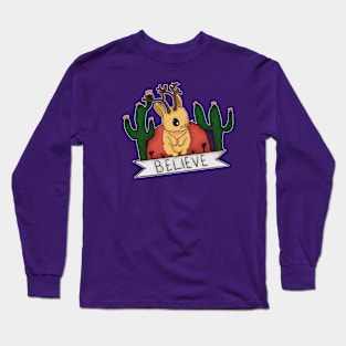 Jackalope: Believe Long Sleeve T-Shirt